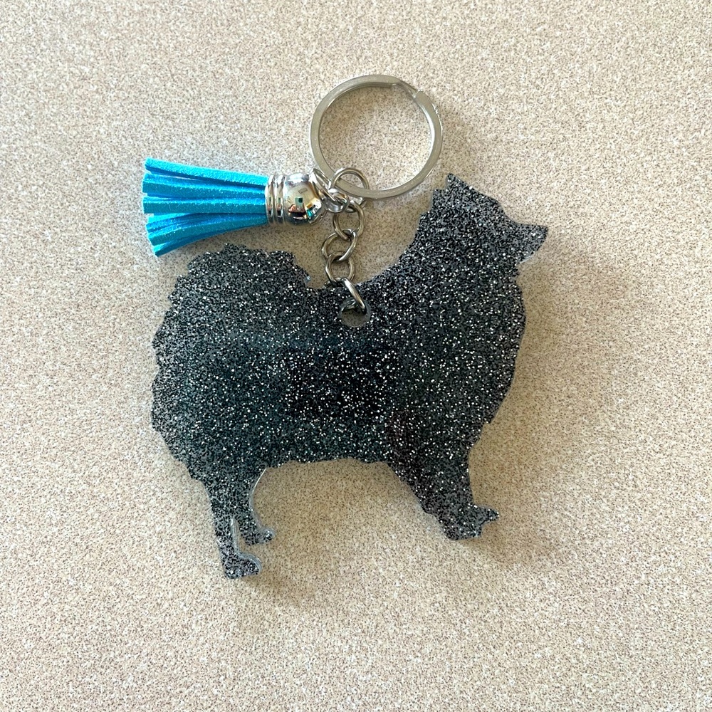 **SPECIAL DEAL** Handmade Pomeranian Keychain -Please read description